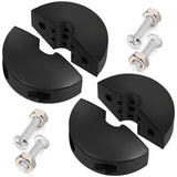 Yaocom 2 Sets Air Hose Stopper Adjustable Hose Reel Replacement Parts Bumper Rubber 1/4 ID 0.45 Inch to 0.55 Inch Auto Rewind Re