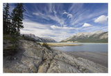 Abraham Lake Created By Bighorn Dam On The North Saskatchewan River, Jasper National Park, Alberta, Canada-Paper Art-20,,X14,,