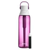 Brita Hard-Sided Plastic Premium Filtering Water Bottle, BPA-Free, Replaces 300 Plastic Water Bottles, Filter Lasts 2 Months or 