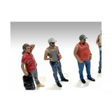'Campers'' 5 Piece Figure Set For 1/18 Scale Models By American Diorama