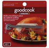 Poultry Lacer With Twine, Stainless Steel, 8Pk.
