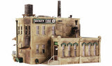 Pre-Fab Building Sicken Tire Company N Scale Woodland Scenics