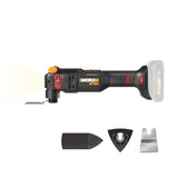 Worx Nitro 20V Cordless Oscillating Multi Tool with 5 Oscillation Angle, VibraFree Technology, Slim-body Design, Tool Only, 23 P