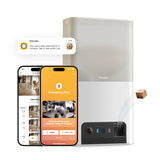 Petcube Bites 2 Lite Interactive WiFi Pet Monitoring Camera with Phone App and Treat Dispenser, 1080p HD Video, Night Vision, Tw