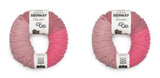 Bernat Blanket O'Go Foxglove Yarn - 2 Pack of 300g/10.5oz - Polyester - 6 Super Bulky - Knitting/Crochet