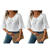 Toplot Fashion Women Tops || Shirt For Woman || Trendy Top For Women || Western Tops For Woman Stylish || Value Pack (Pop-Tshirt-5231-White-White-Xl),White - White,,B0FCS6MM44