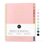 2026 Planner, Forvencer Calendar Planner Weekly and Monthly (Jan 2026-Dec 2026), 6 X 8, Agenda Book, Daily Journal Notebook with