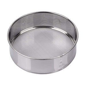 AMPSEVEN Flour Sifter for Baking - 60 Mesh Stainless Steel 6inch Small Tamis Round Sifter,Mini Fine Mesh Flour Sieve(6 Inch, 60m
