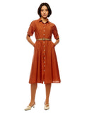 Fyltr WomenS Dress With Belt Desk To Dinner