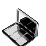 Luxshiny Empty Eyeshadow Palette: Refillable Magnetic Makeup Palette with Mirror for Eyeshadow Powder Blush Lipstick Highlight -