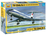 Zvezda 7007 - 1: 144 Passenger Plane Tupolev Tu 134B 67
