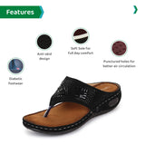 Ortho Joy Women & Girl Brown Slipper - 5 Uk,Brown,4,B08WJ8DF7X