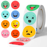 Eideos 500 Pcs Smiley Face Stickers Motivational Stickers for Teachers (Multicolor-1 Pack)
