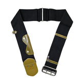 Limra Golden Horse Black Ihram Belt 44 & 48 Sizes | Haji Ihram Black Belt For Men (XLarge)