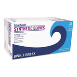 Boardwalk PowderFree Synthetic Vinyl Gloves, XLarge, Cream, 5 mil, 1000/Carton