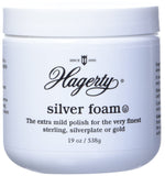 Hagerty Silver Foam - Trusted Silverware Polish and Tarnish Remover Since 1895 for Sterling Silver, Silver-Plate, Gold, and Gold