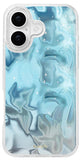 SCORPIFY for iPhone 17 Case [Compatible with MagSafe] with Blue Celestial Ripples and Wave Texture, Cute Magnetic Phone Cover Bu