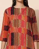 Toplot Co-Ord Set For Women Printed Straight Kurta With Pant (Simple-Pair-5141-Pink-L),Pink,,B0CGR7C5VJ