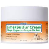 ZOXY Lime Sulfur Cream, Mange Treatment Dogs, Ringworm Treatment for Cats & Dogs, Soothes Itchy, Dry, Inflamed Skin, Promotes Ha