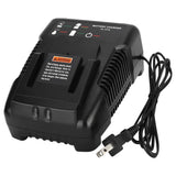 Philophca 18V Battery Charger Compatible with Ridgid 18V NiCad/Lithium Ion Battery, R86092 R86091 R840093, R840095, R840083, R84