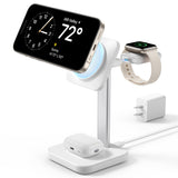ESR 3 in 1 Wireless Charging Station for Apple[Certified] Portable Apple Watch Charger & MagSafe Charger Stand, Wireless Charger