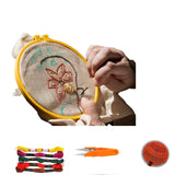 Decordial Hand Embroidery Diy Kit Embroidery Kit For Beginners For Kids,Adults