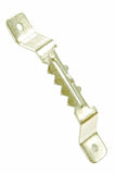 OOK 50652 Small Sawtooth Hangers with Nails Tidy Tins, 25 sets 25 sets,Silver