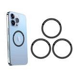 MaserWeller Universal Metal Ring Sticker for Magnetic Charger Compatible with iPhone/Samsung/Android All Cellphones, Magnetic Mo