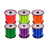 Craft County Rexlace Multicolor Bundle Packs 100 Yards of Each Color (Clear Primary)
