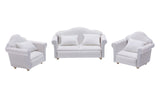 Fateanuki 1 12 Scale Doll House Furnitures 3pc Sofa Miniature Dollhouse Toy Parlor Bedroom Decoration Accessories