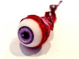 Dead Head Props Premium Ripped Out Eyeball Movie Quality Prop Horror Prop Halloween Prop- Purple