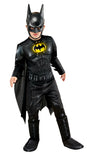 Rubies Boy's DC: The Flash Movie Batman (Keaton) Deluxe Costume for Themed Parties and Halloween, As Shown, Small