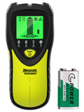 Mecurate 5-in-1 Stud Finder with LCD Display, Wall Scanner for Studs, Metal, AC Wires Detection, Lightweight & Durable, Perfect 