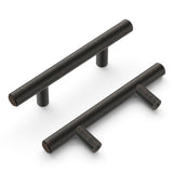 Hickory Hardware Bar Pulls Collection Pull 2-1/2 Inch (64mm) Center to Center Vintage Bronze Finish (10 Pack)