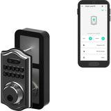YoLink Smart Deadbolt Lock with Keypad, Fob & App Control, Keyless Entry, Multiple Unlock Methods, Secure & Reliable, Alexa, Goo