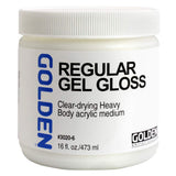 Golden Artist Colors Regular Gel Gloss 16 oz Jar