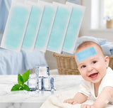 10 Pcs Cooling Patch For Kids & Adults, Fever Relief Cool Gel Sheets, Long Lasting Cooling Pads (Cp102)