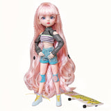 UCanaan BJD Doll 1/6 SD Dolls 10 Inch Comes with a Full Costume, Shoes and Wig, Five Pairs of Hands and Replaceable Eyes. Best G