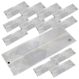 Hemoton Bread Bags Clear Bakery Packaging Bags for Bread Cookies Snacks Party Treats 8.97X3.74X1.96 Inch Disposable Food Storage