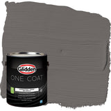 Glidden Interior Paint + Primer: Gray/Gibraltar Gray, One Coat, Semi-Gloss, 1 Gallon