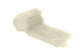 FabricLA Off White Shaggy Plush Faux Fur Strips - Craft Fur for Gnomes, Cosplay, and DIY Projects | 2 X 60