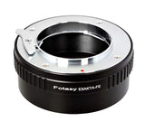 Fotasy Exakta Lens to E Mount Adapter, Exakt to FE, Auto Topcon Lens E Mount Adapter, Compatible with Sony a7 a7R a7s II III IV 