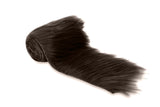 FabricLA Chocolate Shaggy Plush Faux Fur Strips - Craft Fur for Gnomes, Cosplay, and DIY Projects | 2 X 60