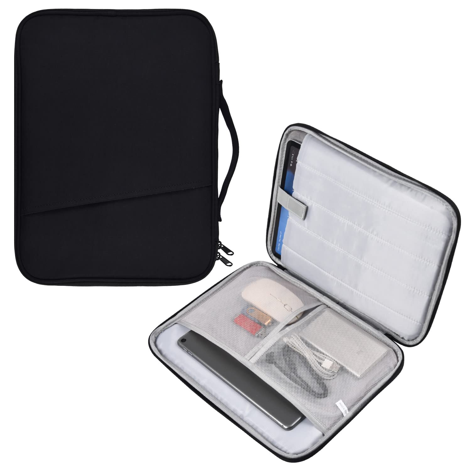 12-12.9 Inch Tablet Sleeve Bag for 12.4 Samsung Galaxy Tab S9+ Plus/S8+ 2022/S7+/S7+ Plus/S7 FE,13 iPad Air M4/iPad Pro M2 2