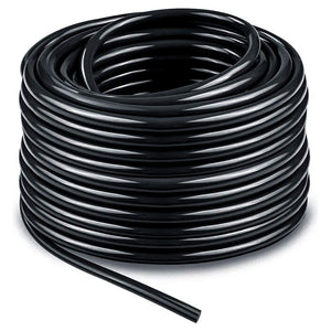 100ft 1/4 inch Blank Distribution Tubing Drip Irrigation Hose Garden Watering Tube Line for Small Garden Irrigation System