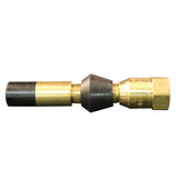 Milton 691 1/4 FNPT Straight Head Air Chuck 1 Piece Gold