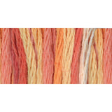 DMC 417F4120 Color Variations Six Strand Embroidery Floss, 8.7Yard, Tropical Sunset