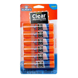 Elmers ReStick School Glue Sticks, Clear, Washable, 8 grams, 6 Count