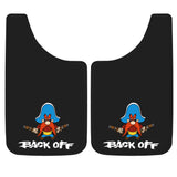 Plasticolor 000502R01 Yosemite Sam Back Off Easy Fit Mud Guard 11 - Set of 2,Multi-colored