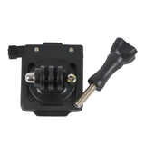 HYFAN NVG Tactical Helmet Accessories Front Bracket Mount for Fast MICH Action Camera (Black)